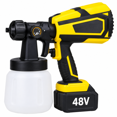 Pistola de Pintura Pulverizadora Elétrica 48V